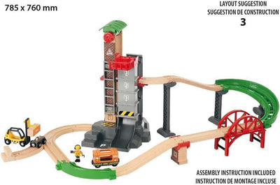 Brio Lift and Load Warehouse Set