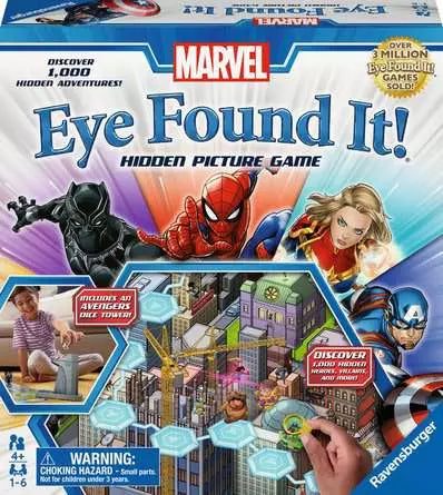 Marvel Eye Found It Game - Games for kids 4 years up