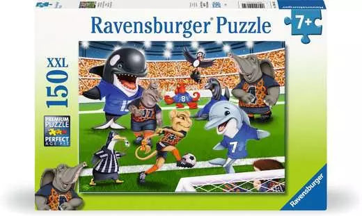 Children’s Jigsaw Puzzle Soccer Field Flair - 150 Pieces Puzzle