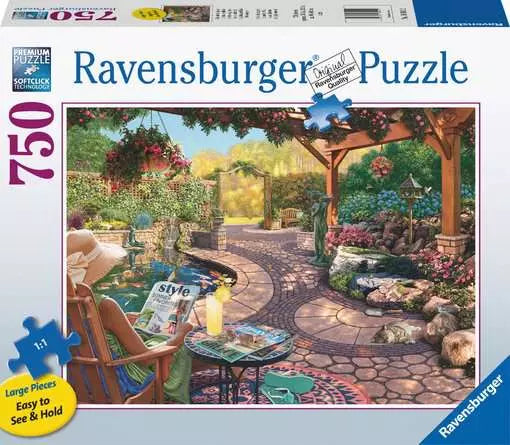 Jigsaw Puzzle Cozy Backyard Bliss - 750 Pieces Puzzle