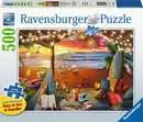 Jigsaw Puzzle Cozy Cabana - 500 Pieces Puzzle