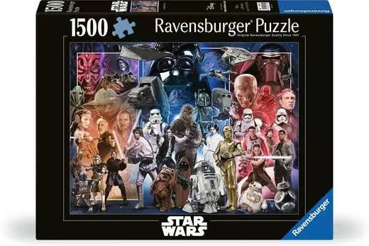 Jigsaw Puzzle Star Wars Whole Universe - 1500 Pieces Puzzle