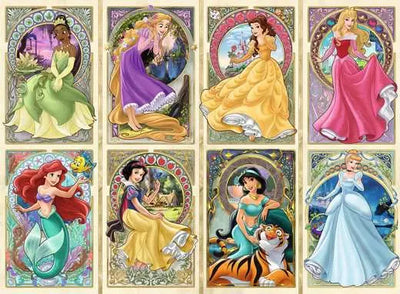 Jigsaw Puzzle Art Nouveau Princess - 1000 Pieces Puzzle