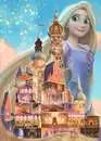 Jigsaw Puzzle Disney Castle Collection: Rapunzel - 1000 Pieces Puzzle