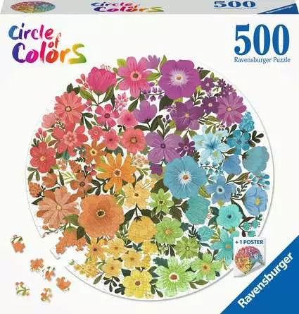 Jigsaw Puzzle Flowers - 500 Pieces Puzzle