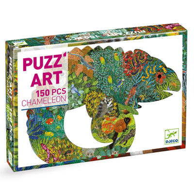 Chameleon 150pc Puzz'Art Shaped Jigsaw Puzzle