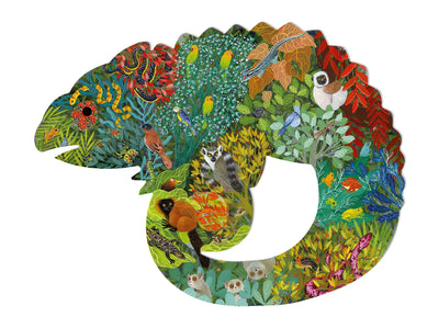 Chameleon 150pc Puzz'Art Shaped Jigsaw Puzzle