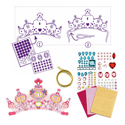 Like a Princess DIY Mosaic Tiaras Craft Kit