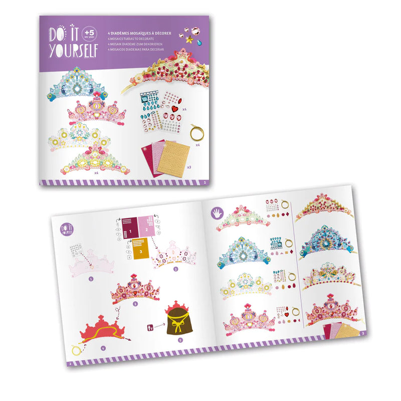 Like a Princess DIY Mosaic Tiaras Craft Kit