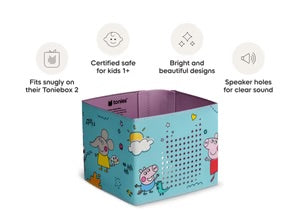 Toniebox 2 Sleeve—Peppa Pig