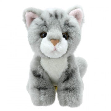 Grey Striped Cat - Wilberry Mini Soft Toy