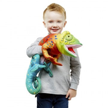 Large Creatures - Chameleon Hand Puppet