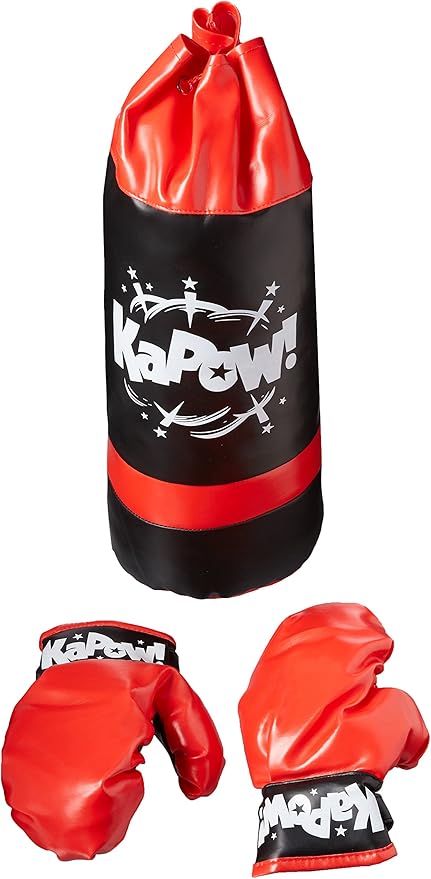 Punching Bag and Glove Set