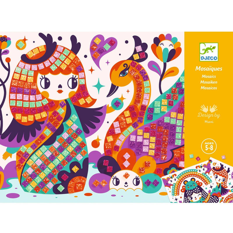 Kokeshi Foam Mosaics Collage Craft Kit