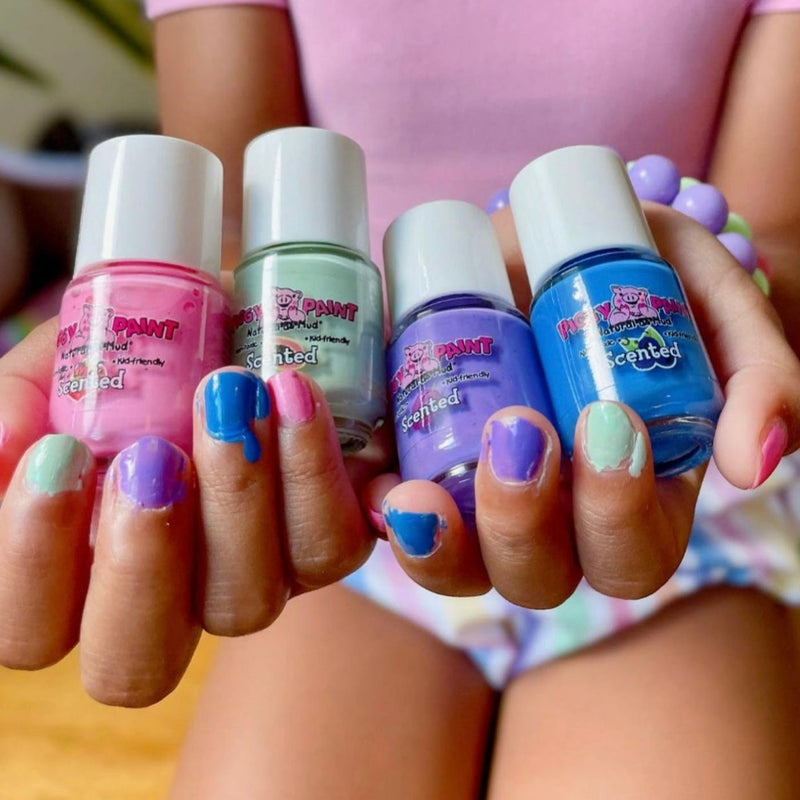 Scented Fruit Fairy 4 Polish - Gift Set - Kids Non-toxic Nail Polish