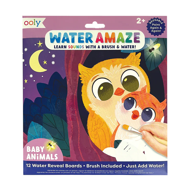 water amaze water reveal boards - baby animals