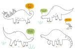 Usborne Mini Activities on the Go—Doodling Dinosaurs