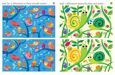 Usborne Mini Activities on the Go—Spot the Difference