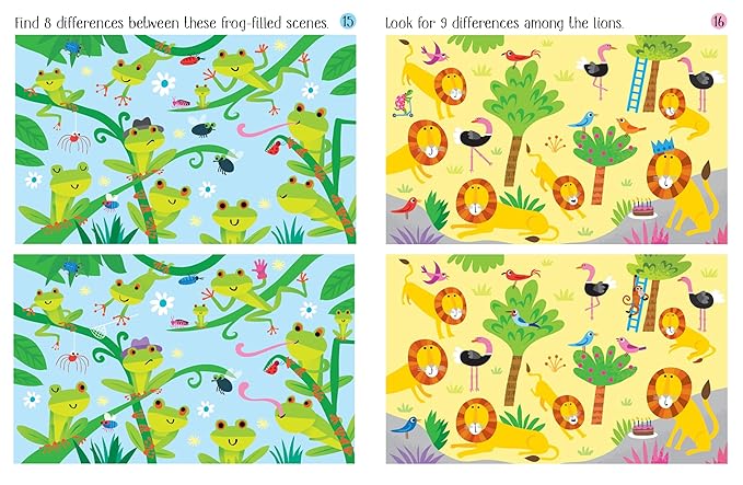 Usborne Mini Activities on the Go—Spot the Difference