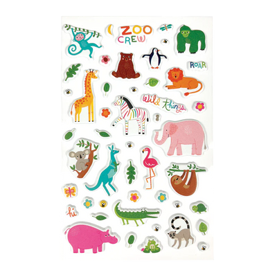 stickiville zoo crew stickers