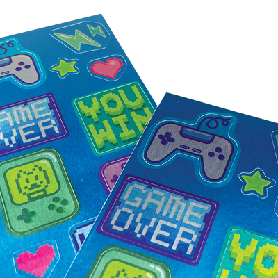 stickiville pixel gamer stickers