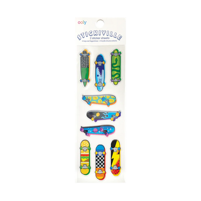 stickiville skateboards stickers