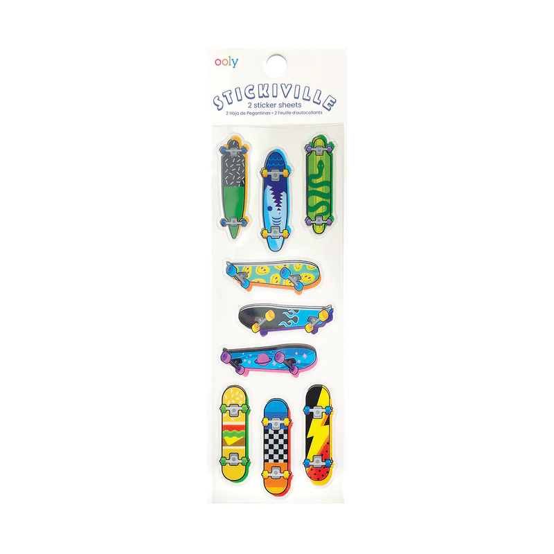 stickiville skateboards stickers