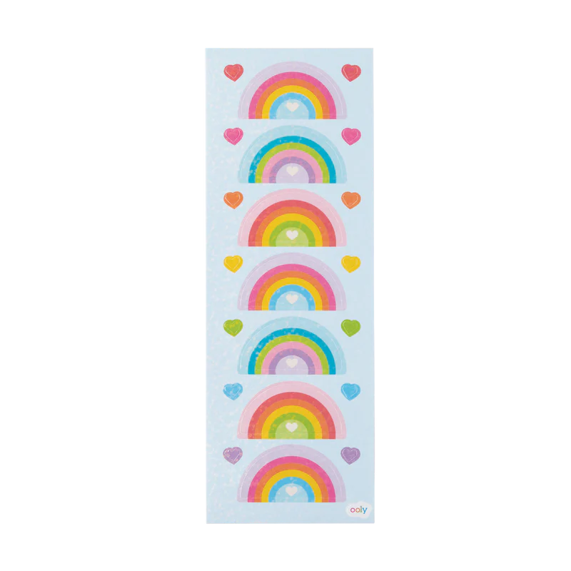 stickiville rainbow love stickers
