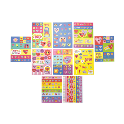 stickiville happy hearts sticker book