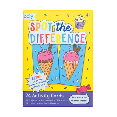 spot the difference activity cards