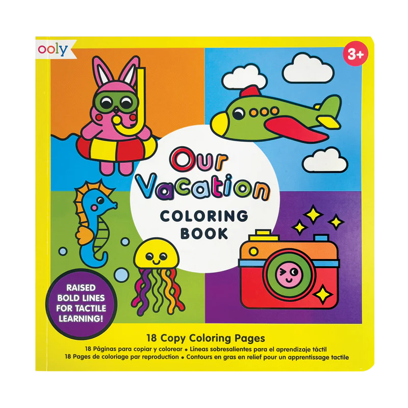 our vacation copy coloring book