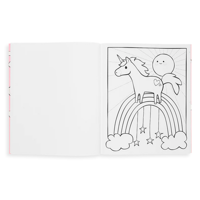 enchanting unicorns coloring book