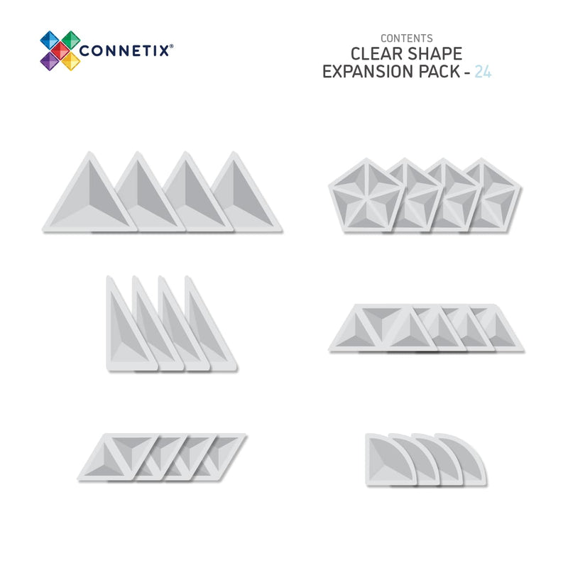 Clear Shape Expansion Pack 24 pc