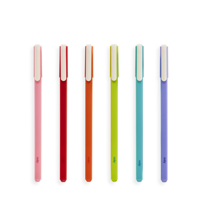 Fine Line:  Fine Tip Gel Pens (set of 6)
