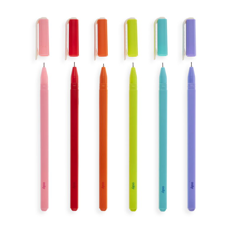 Fine Line:  Fine Tip Gel Pens (set of 6)