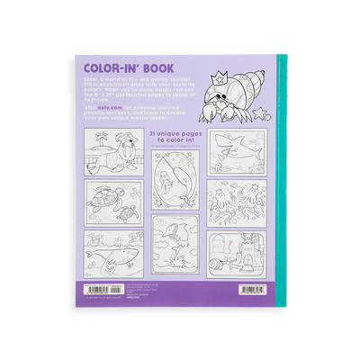 Outrageous Ocean Coloring Book