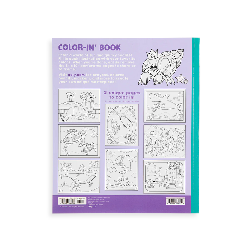 Outrageous Ocean Coloring Book