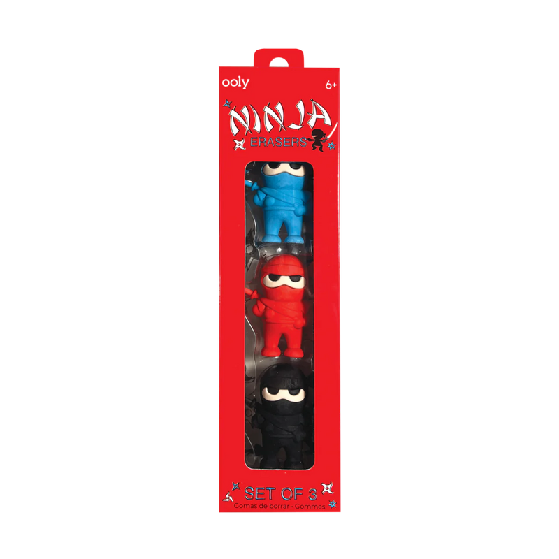 Ninja Erasers