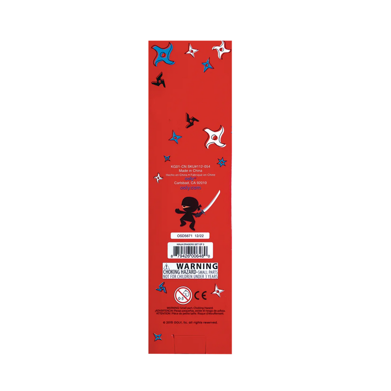 Ninja Erasers