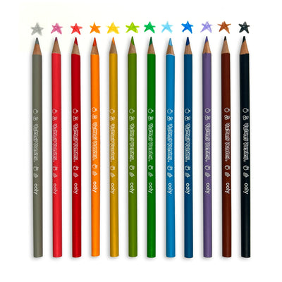 Yummy Yummy Fruit Scented Colored Pencils - Set of 12