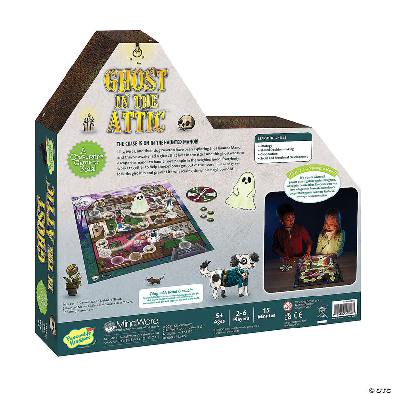 Ghost in the Attic Cooperative Board Game