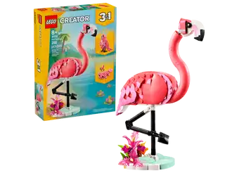 Wild Animals: Pink Flamingo