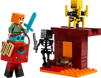 The Nether Lava Battle