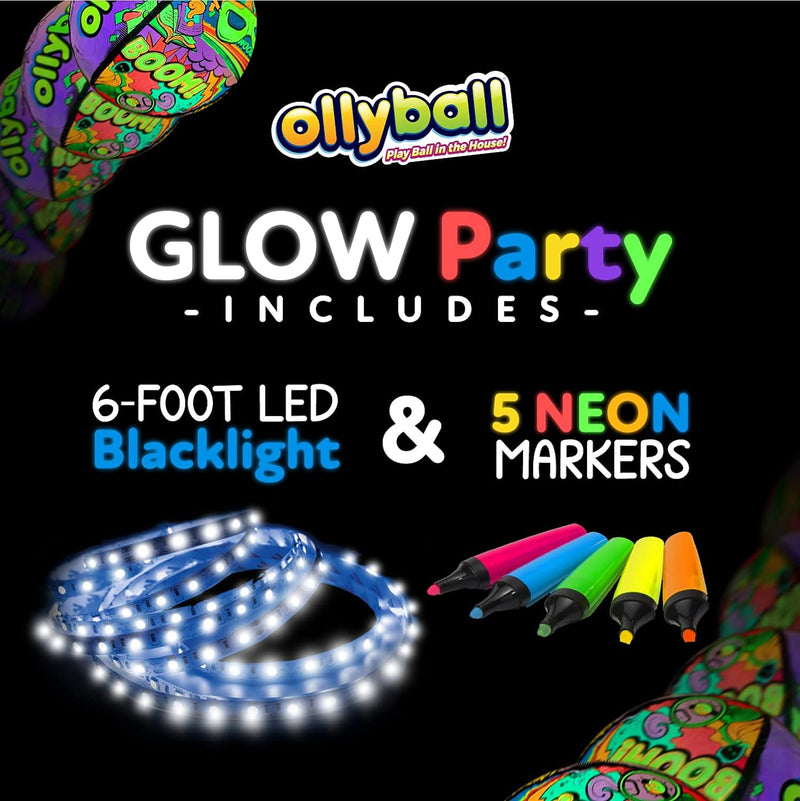 Ollyball GLOW Party!