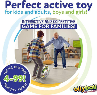 Ollyball - The Ultimate Indoor Play Ball for Kids and Parents!… (Eco Pak)