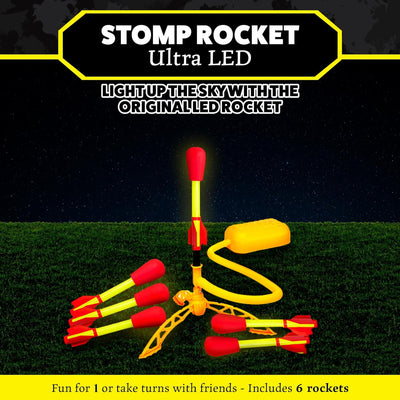 Stomp Rocket Ultra LED Rocket Launcher for Kids