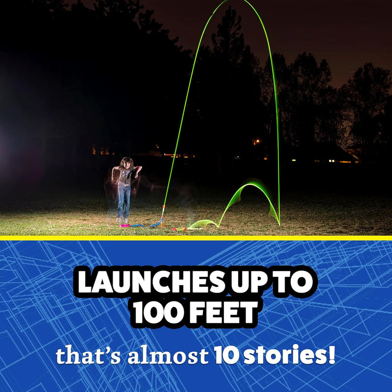 Stomp Rocket Ultra LED Rocket Launcher for Kids