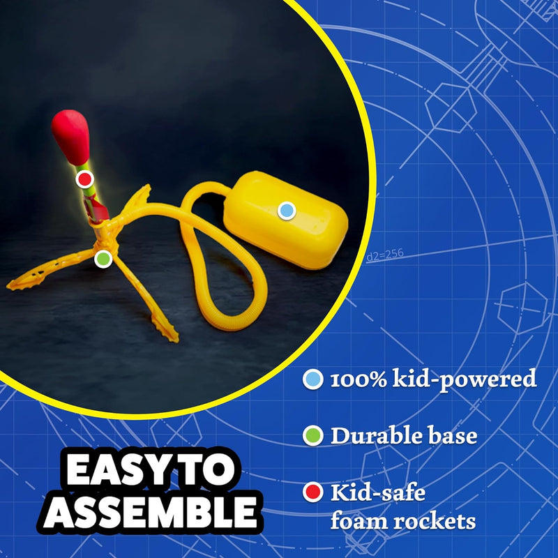 Stomp Rocket Ultra LED Rocket Launcher for Kids