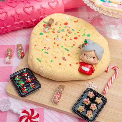 Mrs. Claus' Cookie Dough Clay-Dough Slime