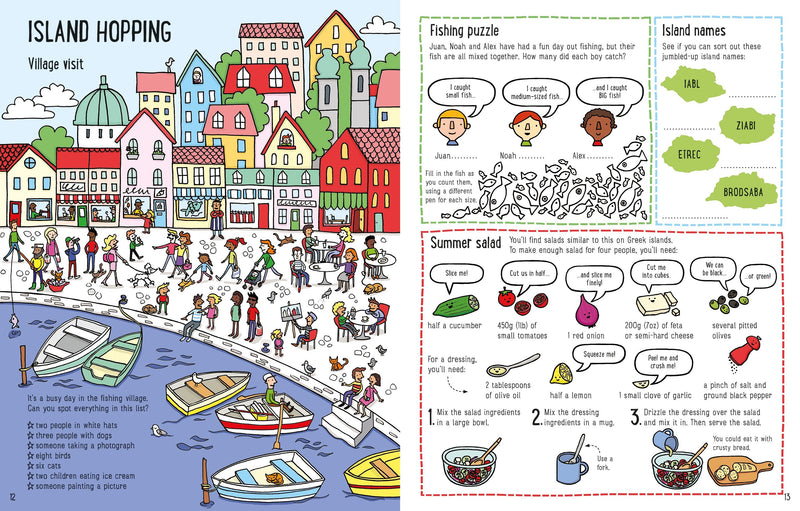 Vacation Activity Book